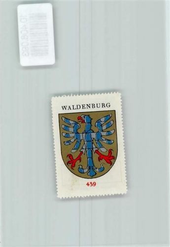 4437 Waldenburg - Vignette Wappen Kaffee Hag ca 1920-1940 Adler