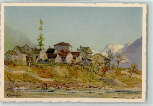 6596 Gordola Künstlerkarte Gordola Motivo Rustico