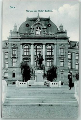 3000 Bern Berne - Albrecht von Haller Denkmal