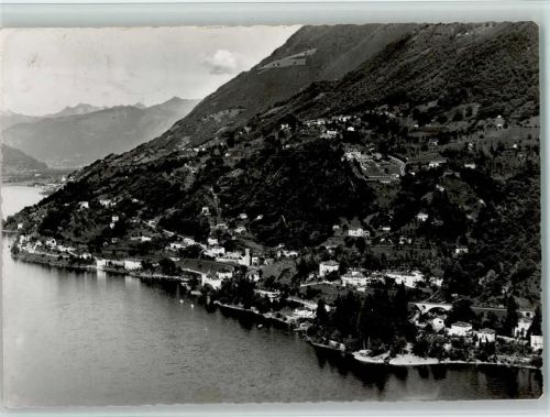 6575 S. Nazzaro - heute Gambarogno Lago Maggiore Luftaufnahme
