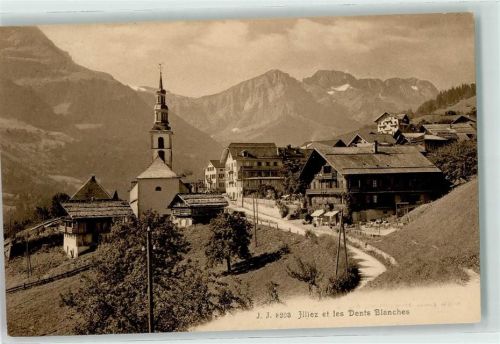 1873 Val-d'Illiez 1911 - Dents Blaches Kirche