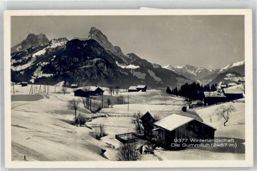 Gummfluh Foto AK Winter