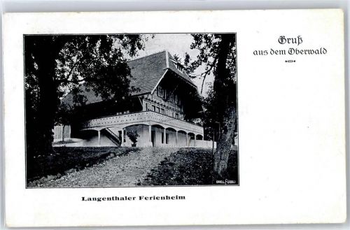3999 Oberwald - Langenthaler Ferienheim