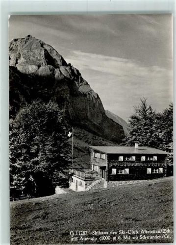 Auenalp Gebrauchsspuren Skihaus Ski Club Altstetten