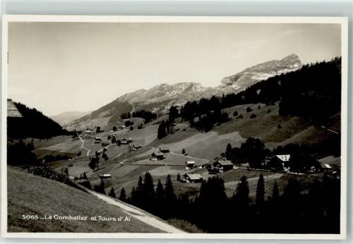 1862 La Comballaz Ormont-Dessous - Tours d' Ai