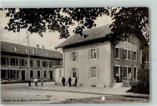 2126 Les Verrières Gebrauchsspuren Buffet de la Gare