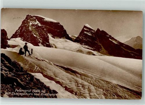 Petersgrat - Bersteiger Tschingelhorn Breithorn Winter
