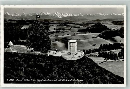 3416 Affoltern im Emmental Foto AK Kavallerie Denkmal