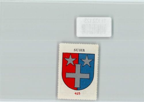 5034 Suhr - Vignette Wappen Kaffee Hag ca 1920-1940