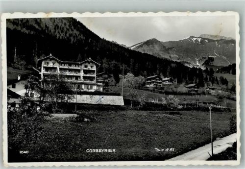 1856 Corbeyrier 1955 Foto AK Hotel