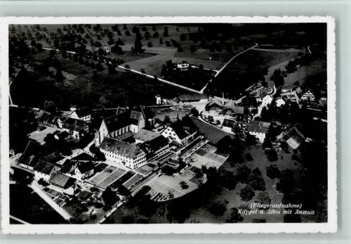 8926 Kappel am Albis 1948 Foto AK Luftbild Swissair - Nr. 850 BRB 3.X 1939 gute Erhaltung AK