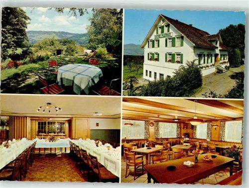 8717 Benken SG Foto AK Gasthaus Pilgerhaus Maria Bildstein