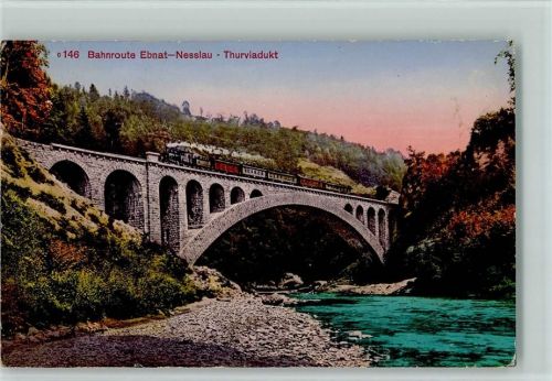 9620 Lichtensteig - Bahn Ebnat-Nesslau Thurviadukt