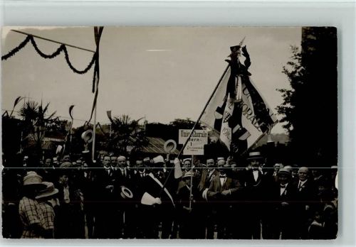 6000 Luzern Lucerne Foto AK Sängerfest 1922 - Foto Haab /Zürich
