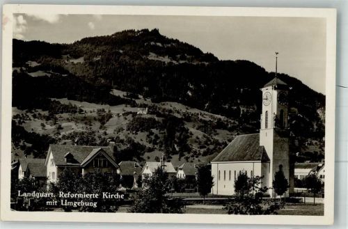 7302 Landquart Foto AK ref. Kirche