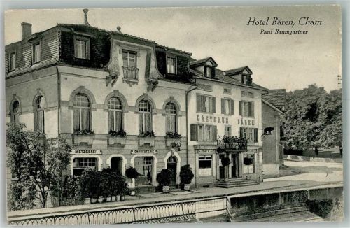 6330 Cham Foto AK Hotel Bären
