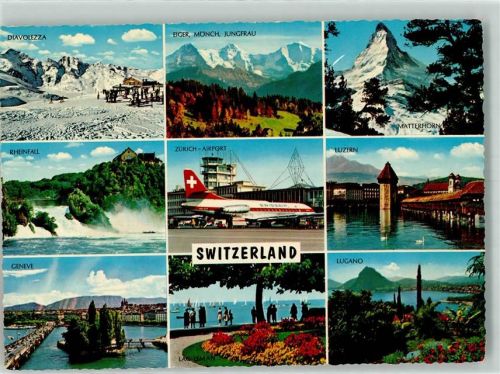 8302 Kloten - Tourismusziel Diavolezza Genf Lugano Luzern Airport