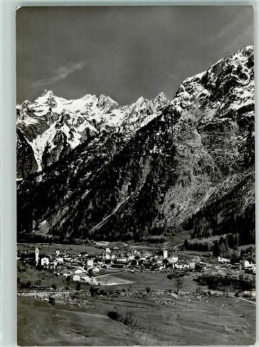 7603 Vicosoprano 1961 Gebrauchsspuren Val Bregaglia