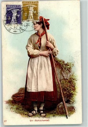 1909 - Urner Bauernmädchen
