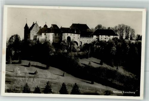 5600 Lenzburg 1934 Foto AK Schloss
