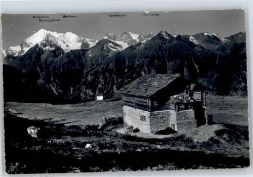 3925 Grächen - Hannialp