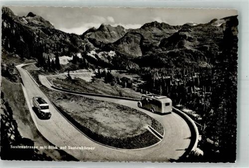 3952 Susten Foto AK Postamt Sustenstrasse