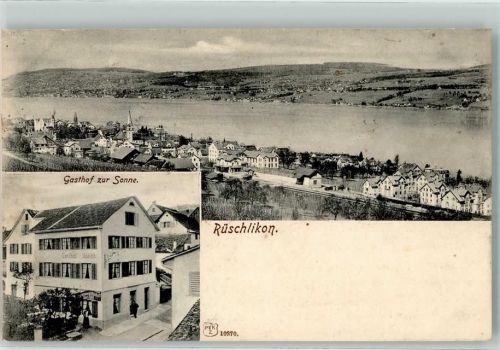 8803 Rüschlikon 1905 - Gasthaus Zur Sonne