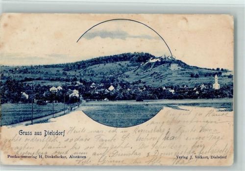 8157 Dielsdorf Gebrauchsspuren 1903