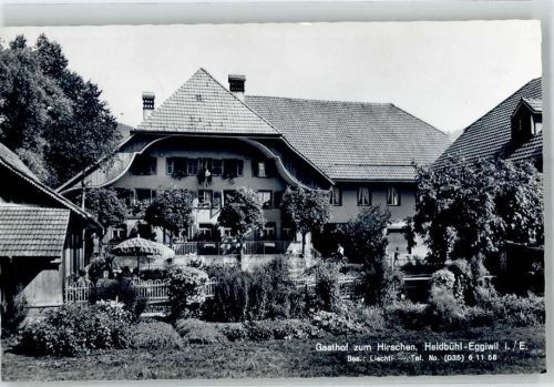 3537 Eggiwil - Gasthaus Zum Hirschen Familie Liechti Heidbühl