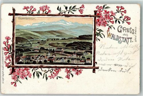 9104 Waldstatt Gebrauchsspuren Lithographie