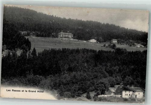1452 Les Rasses 1911 Foto AK Grand Hotel