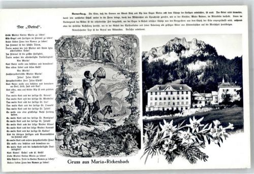 6383 Niederrickenbach Maria Rickenbach - Der Bertruf