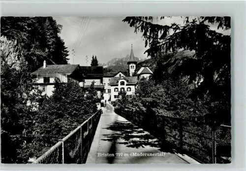 6475 Bristen - Blick nach Bristen Maderanertal