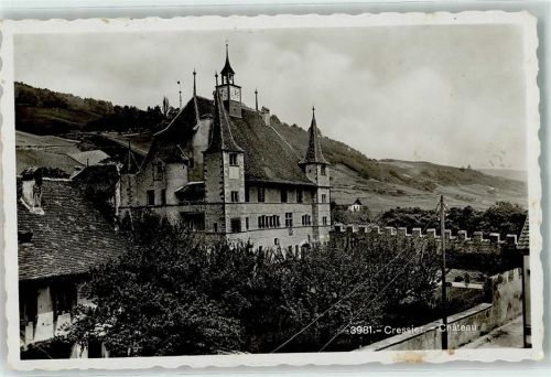 2088 Cressier NE - Schloss Feldpost Geb Füs Inf Bat 17