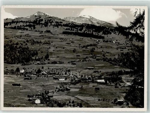 7242 Luzein Foto AK Pany Prätigau