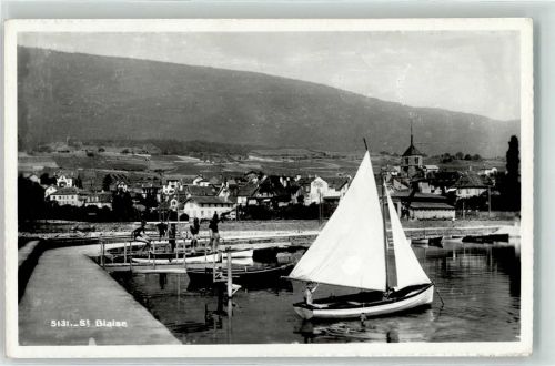 2072 St-Blaise - Segelschiff