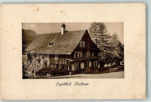 6013 Eigenthal 1911 - Kurhaus Hüttenstempel
