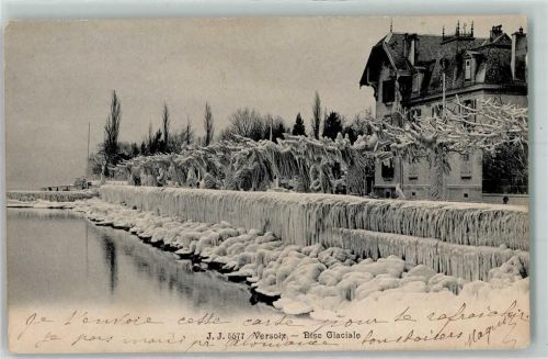 1290 Versoix 1905 - Bise Glaciale Winter Eis Schnee