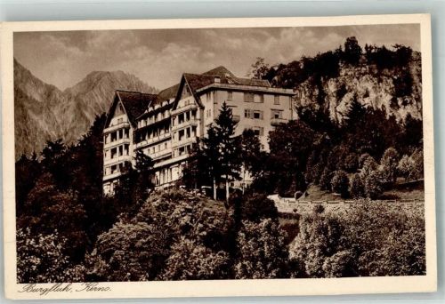 6064 Kerns 1930 Foto AK Hotel Kurhaus Burgfluh
