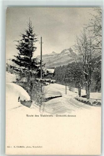 1863 Le Sépey Ormont-Dessous - Route des Diablerets