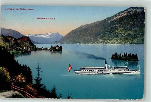 3807 Iseltwald - Dampfer Niesenkette