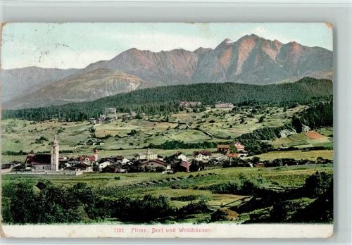 7017 Flims Dorf - Dorf und Waldhäuser