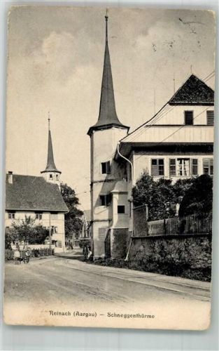 5734 Reinach AG Foto AK Schneggentürme
