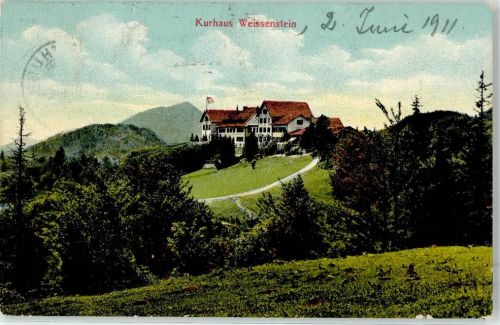 4515 Weissenstein b. Solothurn 1911 - Kurhaus