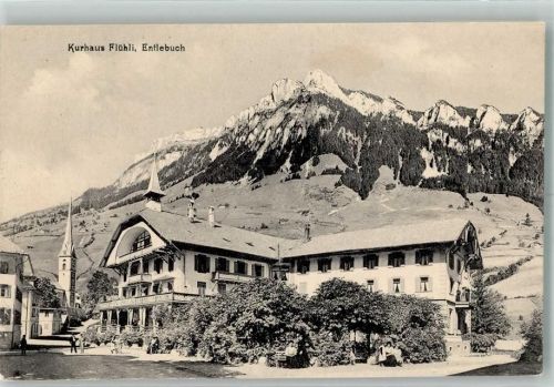 6162 Entlebuch Foto AK Hotel Kurhaus Flühli