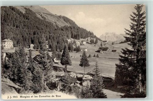 1875 Morgins 1911 - Cornettes de Bise