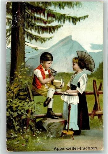9050 Appenzell 1906 - Kinder Sticken