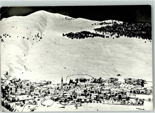 7554 Sent Gebrauchsspuren Winter