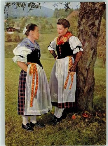 Edition Stehli Serie Nr. 1606 - Sonntagstracht AK