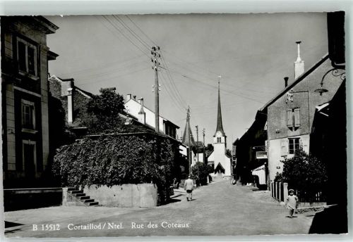 2016 Cortaillod Gebrauchsspuren Rue des Coteaux